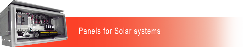 Panels for Solar systems