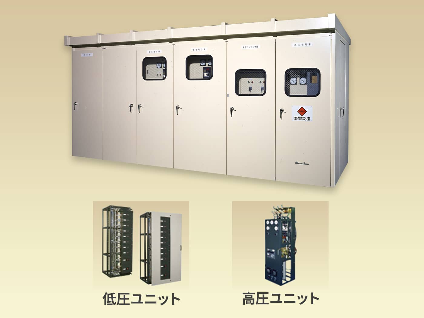ユニット式λ配電盤